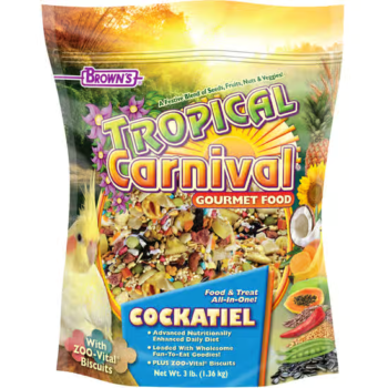 Brown's Tropical Carnival Cockatiel Bird Food