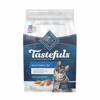 Blue Buffalo Tastefuls Chicken & Brown Rice Adult Indoor Dry Cat Food (3 lb)