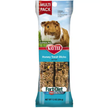 Kaytee Forti-Diet Pro Health with DHA Honey Guinea Pig Treat Sticks