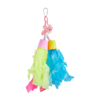 You & Me Rocket Tails Preening Bird Toy