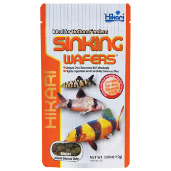 Hikari Sinking Wafers Bottom Feeders Fish Food (3.88 oz)