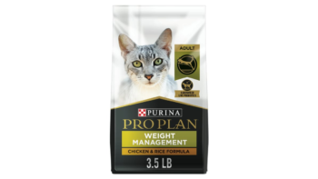 Purina Pro Plan Chicken & Rice Formula Adult Weight Management Dry Cat Food (3.5 lb)