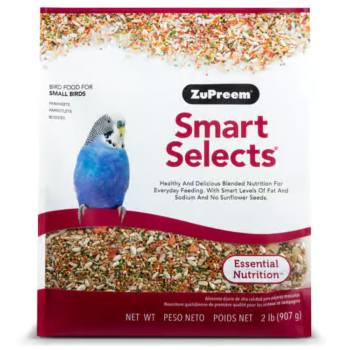 ZuPreem Smart Selects Parakeet Bird Food