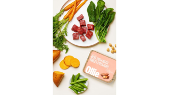 Ollie Beef Dish with Sweet Potatoes Fresh Frozen Dog Food