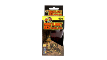Zoo Med Nightlight 40W Red Reptile Lamp